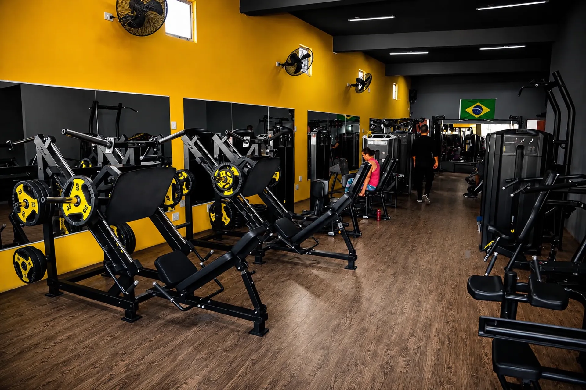 Estrutura completa da Recanto Fitness